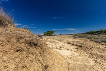 Rab Pyramids, Sand Dunes, Lopar, Strucic Beach on Rab Island,