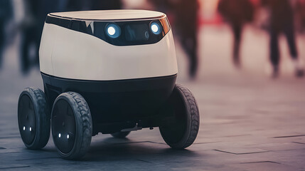 Autonomous Delivery Robot on Urban Street