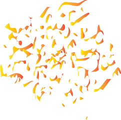 Abstract mezzotint style graphic design isolated on white background