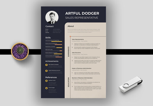 Sales Representative Sample Resume