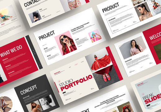 Studio Portfolio Presentation Template