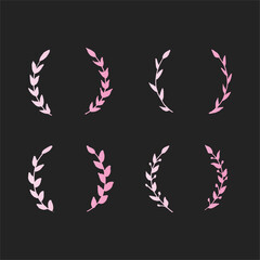 Flora Botanical Vector Set