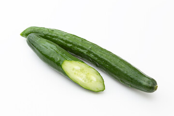 きゅうり　白バック