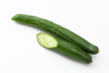 きゅうり　白バック