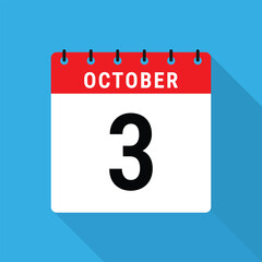 Germany Day of Unity Calendar Icon