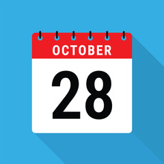 Czech Republic National Day Calendar Icon