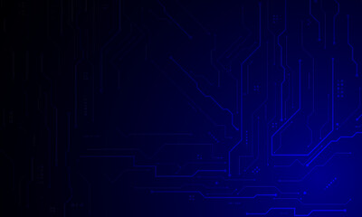 vector futuristic circuit board , Electronic motherboard , Communication and engineering concept , Hi-tech digital technology concept