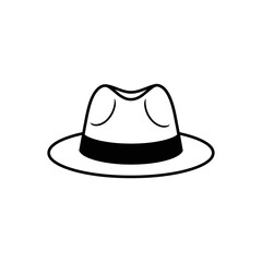 black cowboy hat