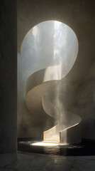 A photorealistic cinematic artwork of a colossal single-span ivory bridge adorned with intricate gilded tracery, blending grandeur with fantasy elegance.