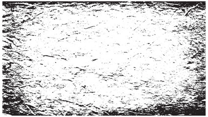 Grunge Rough Paper Texture Background with Distressed Edges