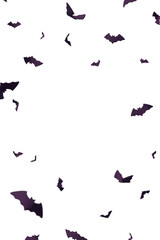 
Flying bats vertical frame,
