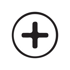 Obraz premium plus icon on metal internet button