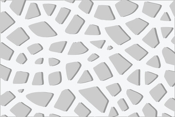 Abstract Stone Wall Pattern Seamless Vector Background