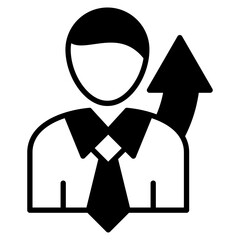 Motivation outline mixed icon