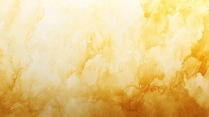 Obraz premium photography background of smooth pastel watercolor paper in butter yellow, dreamy atmosphere, glossy watercolor finish