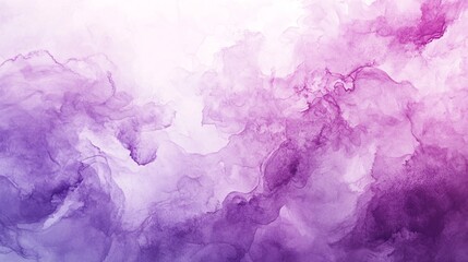 Fototapeta premium high-resolution soft watercolor background of smooth pastel watercolor paper in soft lilac, backlit pastel mood, glossy watercolor finish