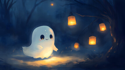 halloween ghost town