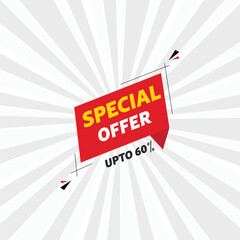 black friday sale banner with discount offer details