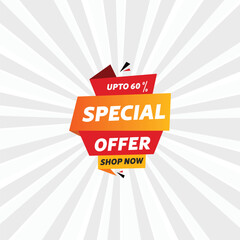 black friday sale banner with discount offer details