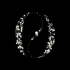 Capital Letters of English alphabet. luxury and elegant font glamour style