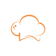 Hat chef logo icon