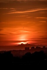 Wzg&oacute;rza Krzesławickie  Zach&oacute;d Słońca