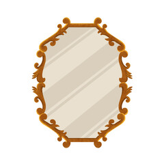 Wooden Mirror