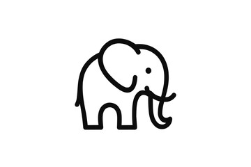 Obraz premium elephant vector illustration