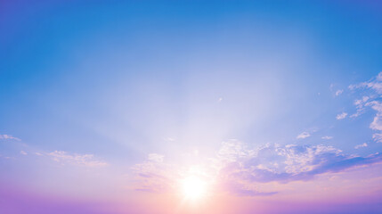 Dreamy abstract background of sunrise