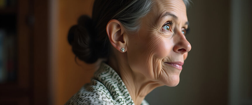 Refined family history sharing session capturing intimate storytelling of ancestral legacies archival narratives and preserved cultural memories through formal documentary photography in  Photo Stock 
