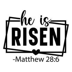 He is risen