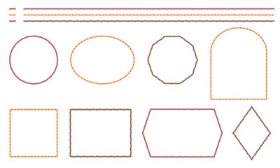 幾何学フレーム light