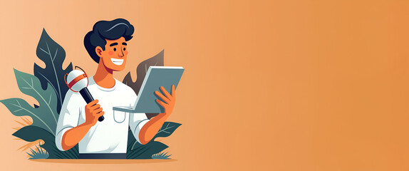 Strategic podcast branding concepts integrate refined creative models and distinctive visual elements to construct compelling identities and foster brand loyalty in  Photo Stock  Concept  and empty sp