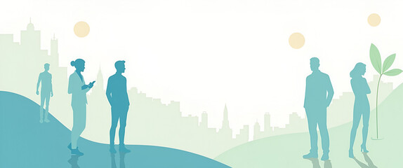 ESG stakeholder engagement fostering relationships with stakeholders promoting sustainability collaboration corporate communication concept as Illustration showcasing ESG stakeholder engagement foster