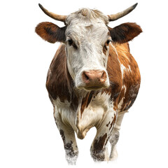 farm animal cow silhouette with clear background
