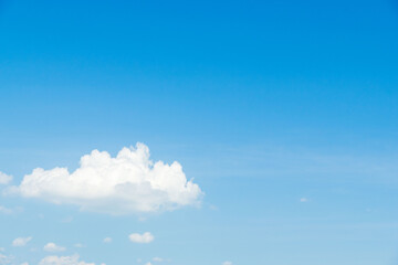 晩夏の空　午後の澄んだ青空と雲47