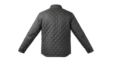 Quilted Jacket Mockup - Back View