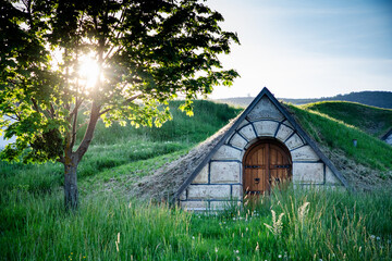 wine cellars in Tokaj region - Hercegkut Sarospatak Hungary