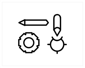 connection-editable-icons-set outline free SVG download 