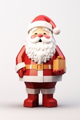 Santa claus winter decoration christmas.