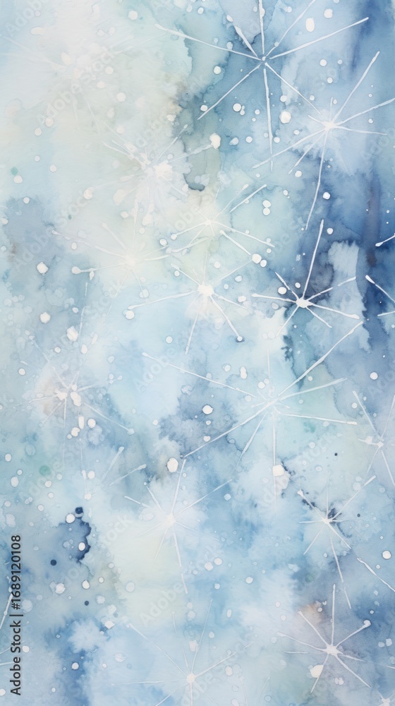 Canvas Prints snow flakes snowflake abstract nature.