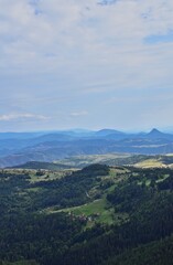 Berge N&auml;he Zlatibor, Serbien, vertikal