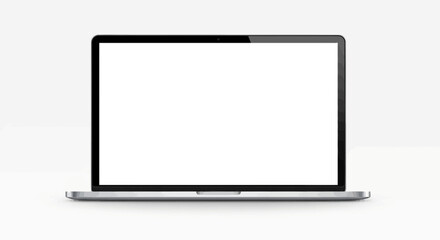 laptop icon, notebook computer vector, blank screen laptop, digital device illustration, modern laptop graphic, portable computer symbol, notebook screen vector, technology device icon, open laptop il