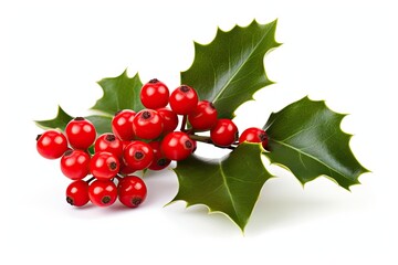 Cherry holly plant berry.