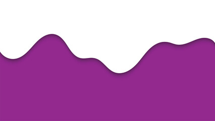 Abstract Purple and White Wavy Background Design