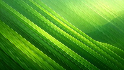 Obraz premium Abstract green diagonal lines
