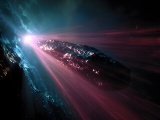 3I/ATLAS interstellar comet, asteroid in space