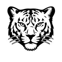 tiger head vector