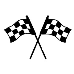checkered racing flag
