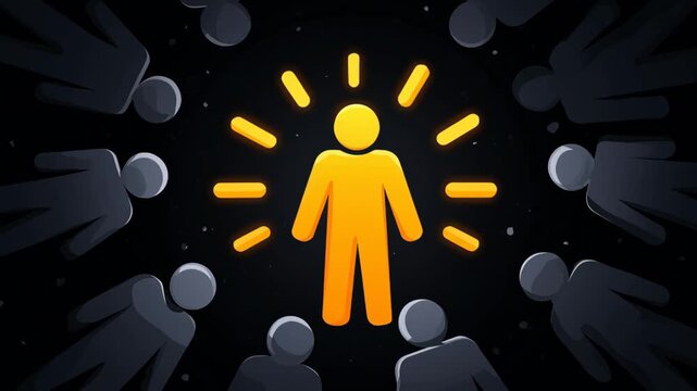 Escaping or avoiding people with negative thinking concept. The danger of a negative mindset or toxic person.
